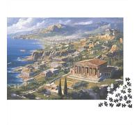 Ancient Greek Geography Puzzle 52x38cm/1000pcs Erwachsene Puzzle,Home Decor