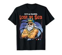 Ancient Gr od Poseidon Ocean King with Trident T-Shirt