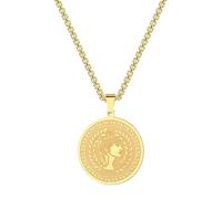 Ancient Greek Goddess Hera Women Marriage Family Childbirth Stainless Steel Goddess Necklace