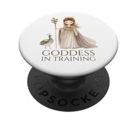 Ancient Greek Goddess in Training - Greece Mythology Hera PopSockets Adhesive PopGrip
