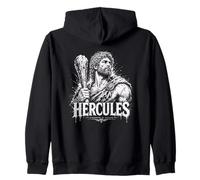 Ancient Greek Hero Hercules Strength Is Legacy Power Zip Hoodie