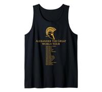 Ancient Greek History - Alexander The Great World Tour Tank Top
