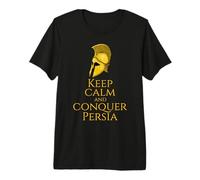 Ancient Greek History - Keep Calm and Conquer Persia Premium T-Shirt