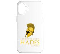 Ancient Greek History - Tonight We Dine In Hades - Leonidas Case for iPhone 16 Plus