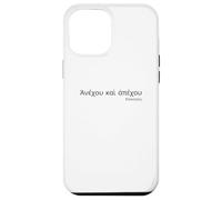 Ancient Greek Koine Language - Epictetus Philosophy Quote Case for iPhone 12 Pro Max