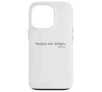 Ancient Greek Koine Language - Epictetus Philosophy Quote Case for iPhone 13 Pro