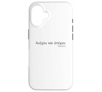 Ancient Greek Koine Language - Epictetus Philosophy Quote Case for iPhone 16