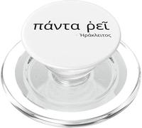Ancient Greek Language - Heraclitus - Everything Flows PopSockets PopGrip for MagSafe