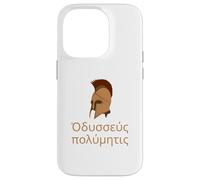 Ancient Greek Language - Odysseus Polymetis - The Odyssey Case for iPhone 14 Pro