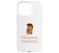 Ancient Greek Language - Odysseus Polymetis - The Odyssey Case for iPhone 15 Pro Max