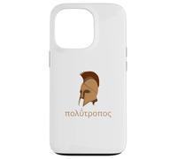 Ancient Greek Language - Polutropos - Odysseus Mythology Case for iPhone 13 Pro
