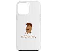 Ancient Greek Language - Polutropos - Odysseus Mythology Case for iPhone 13 Pro Max