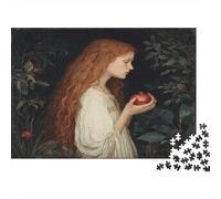 Ancient Greek Maiden Holding A Pomegranate Puzzle 52x38cm/1000pcs Erwachsene Puzzle,Home Decor