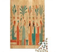 Ancient Greek Murals Depicting People Praying,Rätsel Für Erwachsene 38x26cm/1000pcs,Herausforderungsspiele