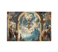 Ancient Greek Mythological Gods And Heroes 1000 Piece Jigsaw Puzzles For Adults Wooden Puzzles For Adults Gifts Home Decor