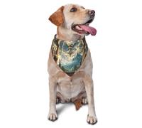 Ancient Greek Mythological Gods And Heroes Printed Graphic Pet Triangle Scarf For Dogs & Cats, Adjustable Cute Pet Bandana For & Photo Shoots