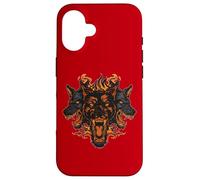 Ancient Greek Mythology Cerberus Three Headed Dog Cerberus Case for iPhone 16