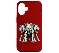 Ancient Greek Mythology Cerberus Three Headed Dog Cerberus Case for iPhone 16