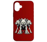Ancient Greek Mythology Cerberus Three Headed Dog Cerberus Case for iPhone 16 Plus
