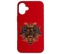 Ancient Greek Mythology Cerberus Three Headed Dog Cerberus Case for iPhone 16 Plus