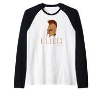 Ancient Greek Mythology - I lied - Odysseus - The Odyssey Raglan Baseball Tee