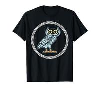 Ancient Greek Owl History Art Bird T-Shirt