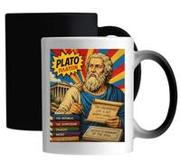 Ancient Greek Philosopher Plato Quotes Ceramic Magic Mug White