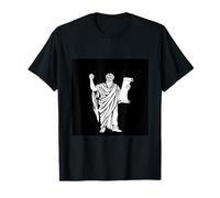 Ancient Greek Philosopher Scroll Classical Wisdom Art T-Shirt