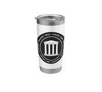 Ancient Greek Philosophers Stainless Steel Insulated Tumbler