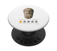 Ancient Greek Philosophy Meme - Plato - The Physical World PopSockets Adhesive PopGrip