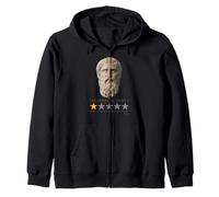 Ancient Greek Philosophy Meme - Plato - The Physical World Zip Hoodie