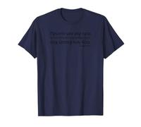 Ancient Greek Philosophy - Socrates Quote - Attic Greek T-Shirt