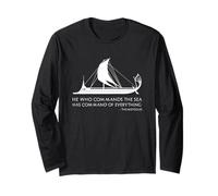 Ancient Greek Quote - Themistocles - Classical Greece Long Sleeve T-Shirt