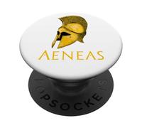 Ancient Greek & Roman Mythology - Aeneas - Trojan War Hero PopSockets Adhesive PopGrip