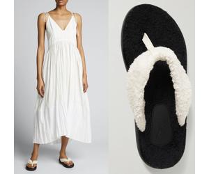 Ancient Greek Sandals Charisma Leather Terry Cozy Thong Sandals Shoes 40