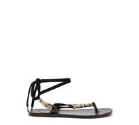 Ancient Greek Sandals Esther Beaded Jelly Sandals - Black - 37 (IT37/ UK4)