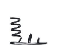 Ancient Greek Sandals Ofis ankle-wrap sandals - Black 36-37-38-39-40