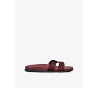 Ancient Greek Sandals Womens Ancient Greek Sandals Desmos Satin Flat Sandals Wine Eur 37 / 4 UK Women