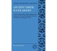 Ancient Greek Scholarship