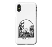 Ancient Greek Trireme Sea Monster Whirlpool Pick One Case for iPhone X/XS