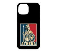 Ancient Greek Warrior Goddess ATHENA Wisdom Owl Case for iPhone 15