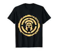 Ancient Greek Warrior Helmet Hellenistic God Ares Sparta Value Graphic T-Shirt