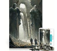 Ancient Guardians Adults 1000 Piece Jigsaw Puzzle Focus Memory Game Zero Gap Compact Fun for Family Game Time (38x26cm)