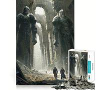 Ancient Guardians Jigsaw for Teenagers1000 Pieces Mind Skill Play Laser Cut for Flawless Fit Quiet Time Mind Exercise at Home (50x75cm)