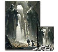 Ancient Guardians Jigsaw Puzzle 1000 Pieces Wooden Jigsaw Puzzles for Birthdays Holidays Best for Christmas 1000 PCS(75x50cm)