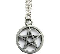 Ancient Gun Pentagram Necklace Supernatural Pentacle Pendant Protection Amulet Jewelry