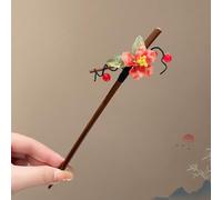 Ancient hairpins, women's new Chinese-style tassels, step shake hairpins, carbonized bamboo headdresses, pan hair, Hanfu ancient costumes, hair hairpins