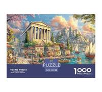 Ancient Harbor SceneFormidable 1000-Piece Jigsaw Puzzles for Adults An Odyssey of Impossible, Hard, And Difficult Challenging Puzzle Educational Games - The Ultimate Gift for Dedicated Adult And Teen