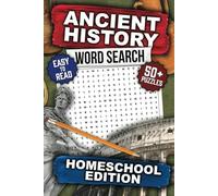 Ancient History Homeschool Wordsearch Puzzle Book: Word Searches with Easy-to-Read Print about Ancient History, People, Events, Places, and more | 6x9 ... Vacations, Holidays, and Free Times
