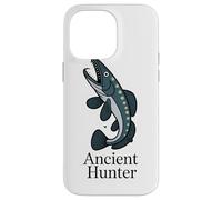 Ancient Hunter Northern Pike Fish Vintage Angling Case for iPhone 14 Pro Max